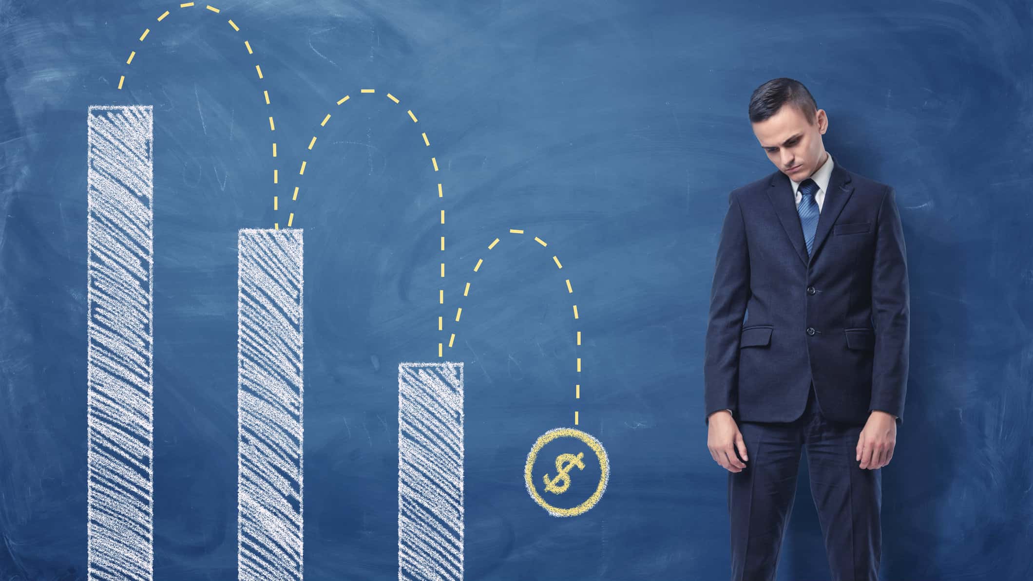 Budget results in share price falling