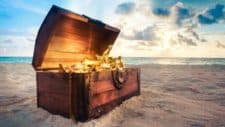 treasure chest full of gold
