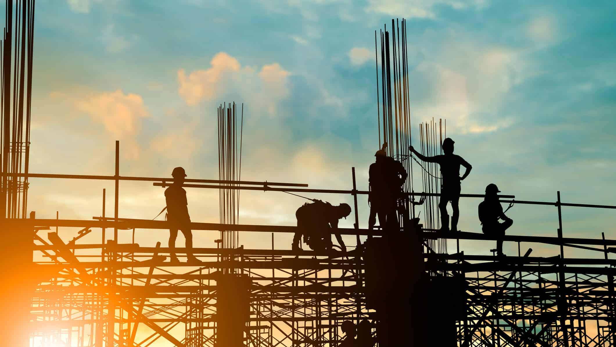 Construction, labour, maintenance