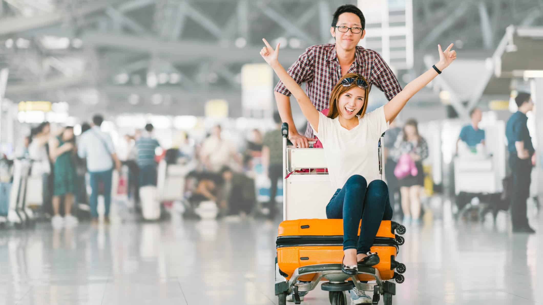 tourist, Chinese, airport, holiday, flight, flying