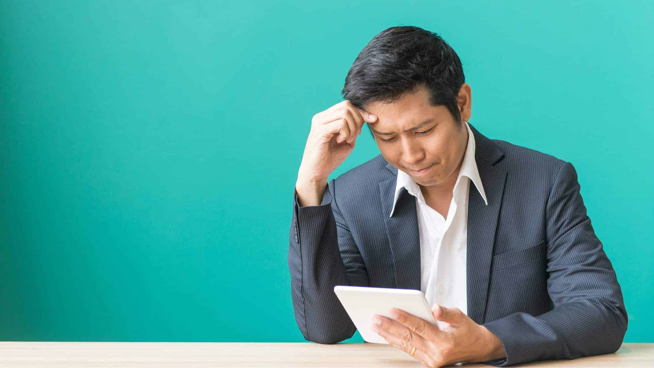 Disappointing results