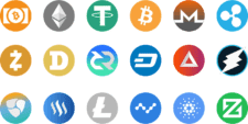 cryptocurrency symbols, bitcoin,