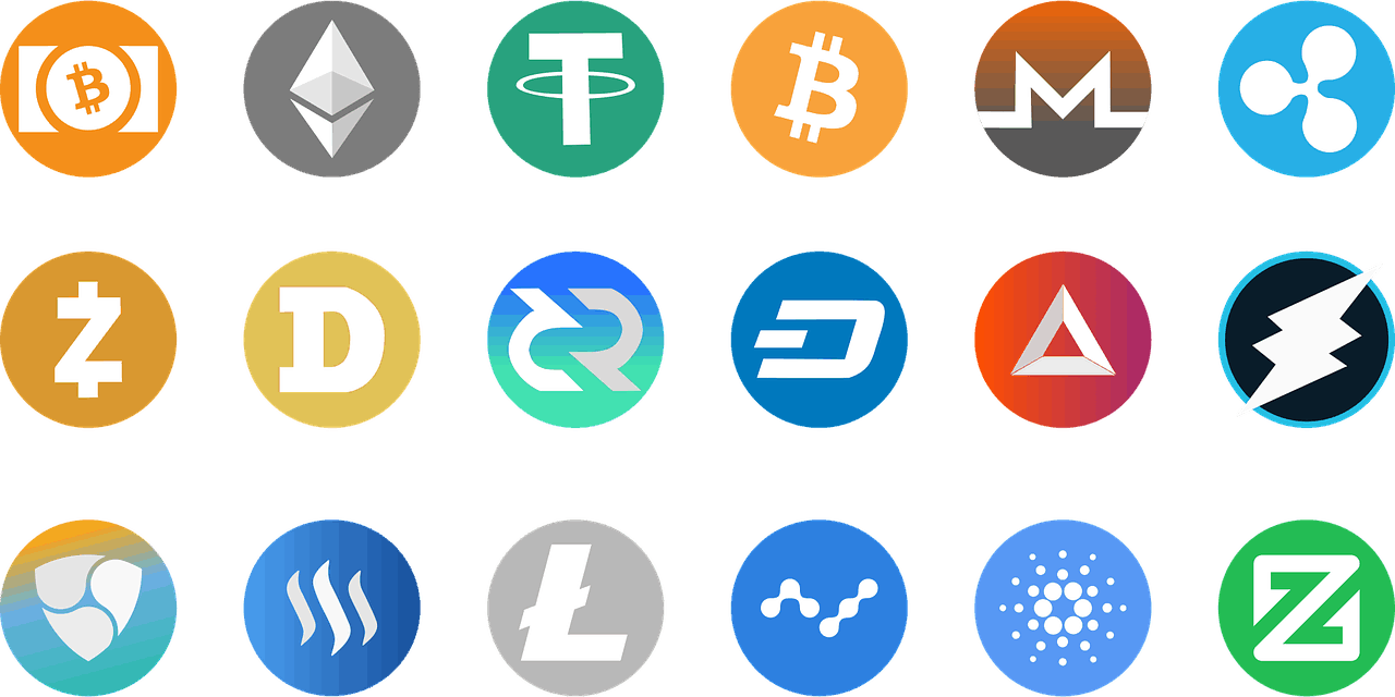 cryptocurrency symbols, bitcoin,