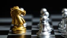 Chess competitive investment strategies