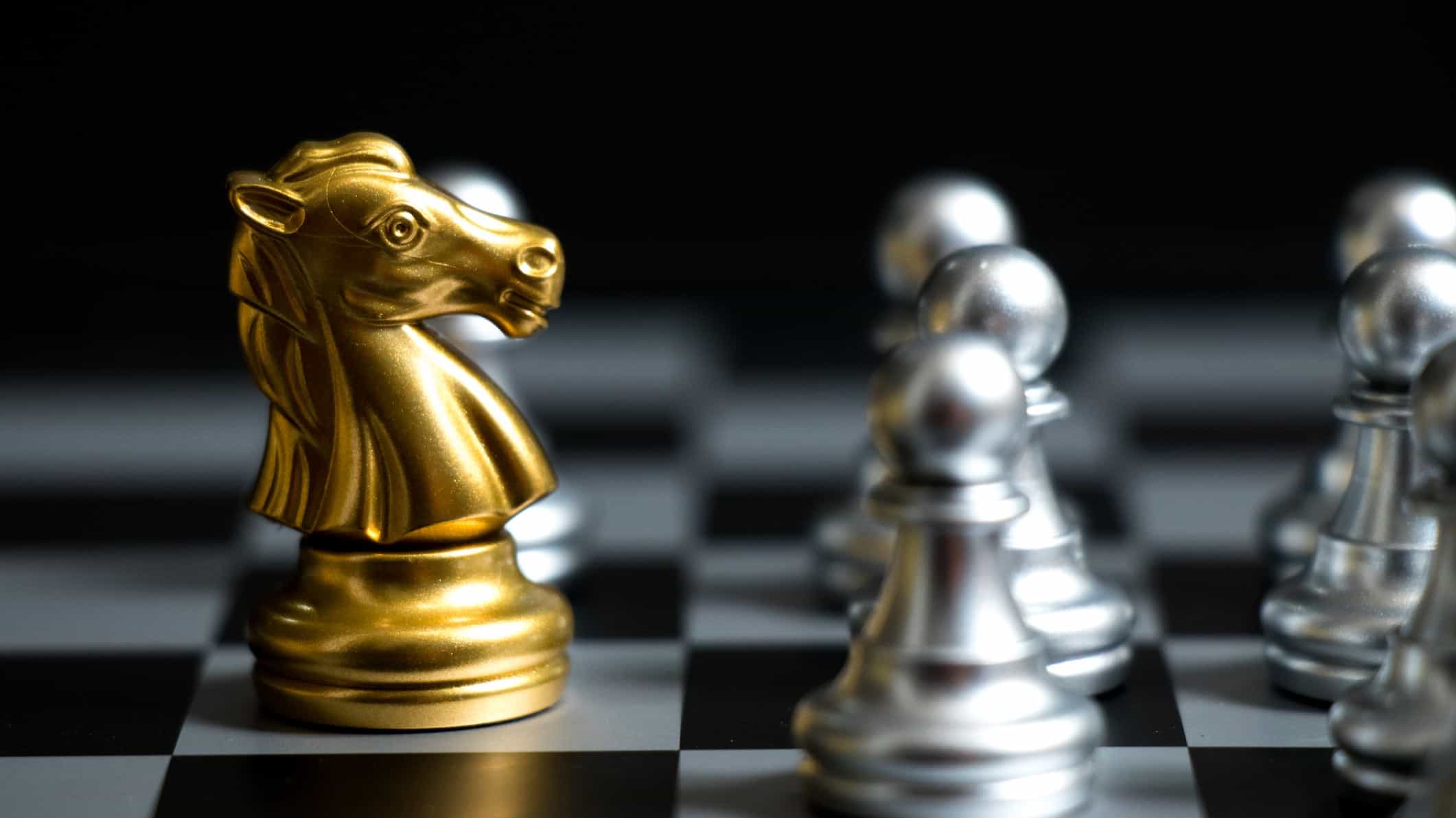 Chess competitive investment strategies