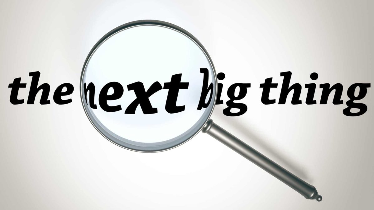 The next big thing magnifying glass