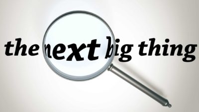 The next big thing magnifying glass