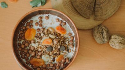 bowl of healthy muesli