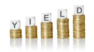 stack of coins spelling yield, asx dividend shares