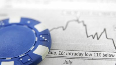 Blue chip sharemarket chart