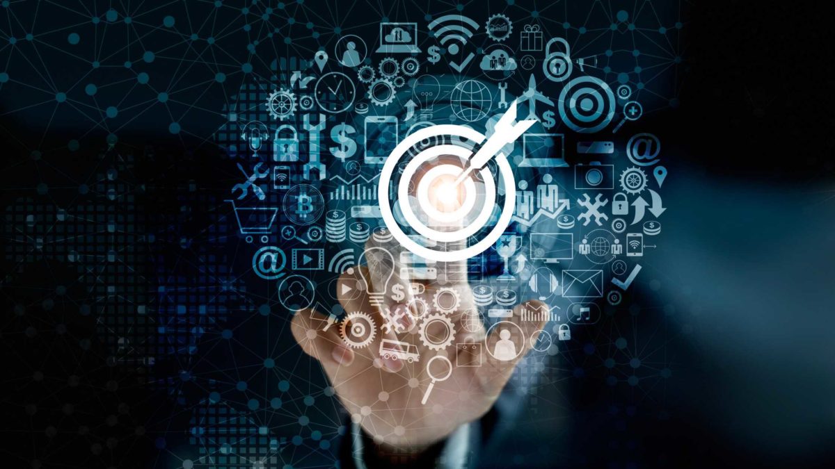 hand reaching out to bullseye target, invest in shares, asx 200 shares