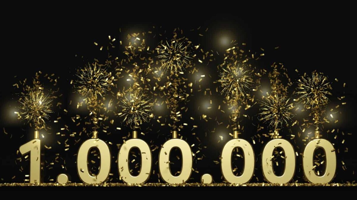 $1 million with fireworks and streamers, millionaire, ASX shares