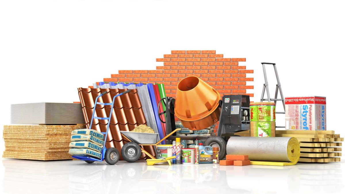 assortment of construction materials, building shares, boral share price