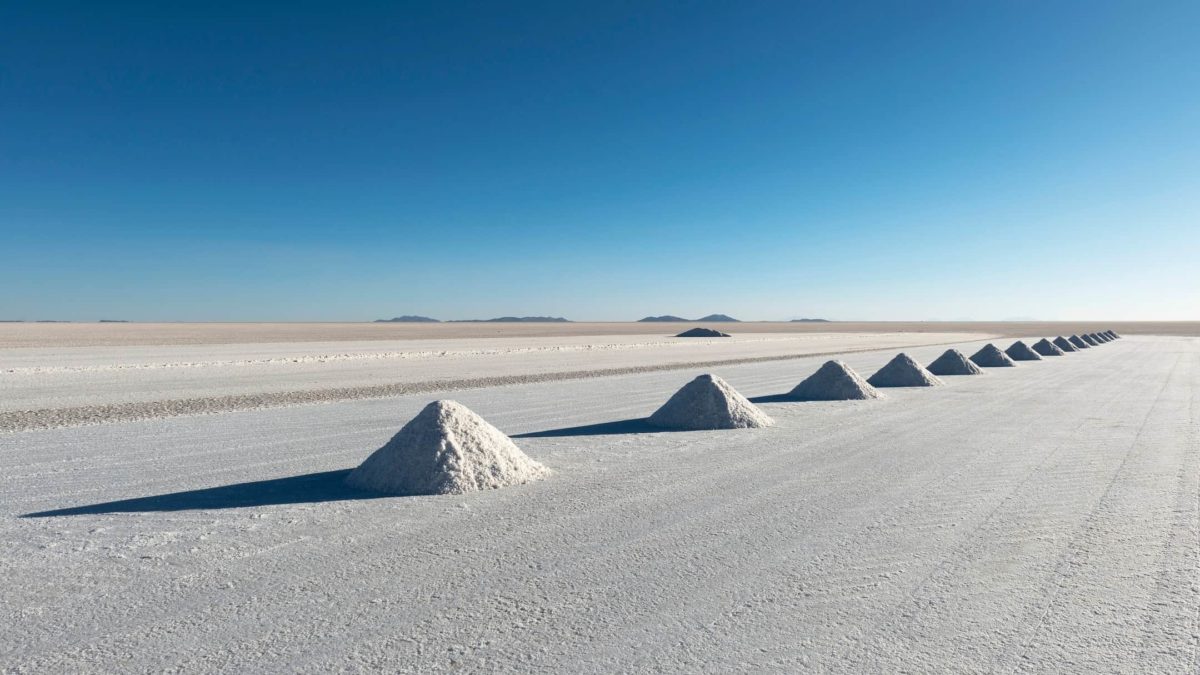 Lithium mineral deposits