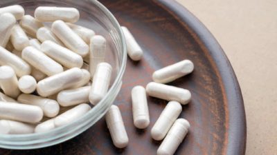 Fiji Kava tablets sitting in a bowl
