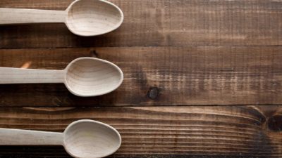 marley spoon share price growing represented by three wooden spoons along side each other