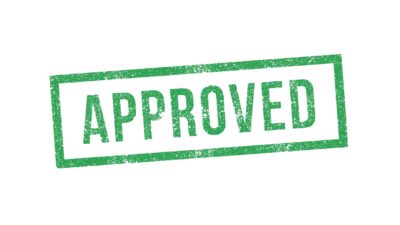 rising damstra share price following court ruling represented by green 'approved' stamp