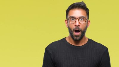 surprised asx investor appearing incredulous at hearing asx share price