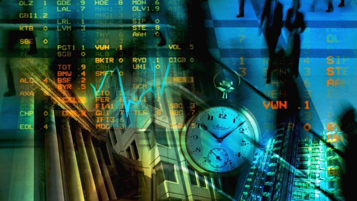 A graphic showing share price movement, ASX market watch