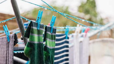 Washing on a Hills Hoist