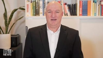 Scott Phillips on Nine Late News 9 August 2021.