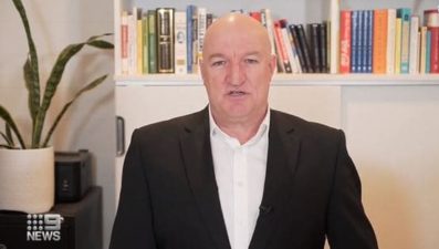 Scott Phillips on Nine Late News 11 August 2021.