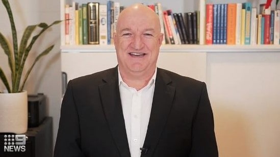 Scott Phillips on Nine Late News 18 August 2021.