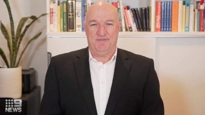 Scott Phillips on Nine News 23 August 2021.