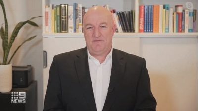 Scott Phillips on Nine Late News 15 Sept 2021.