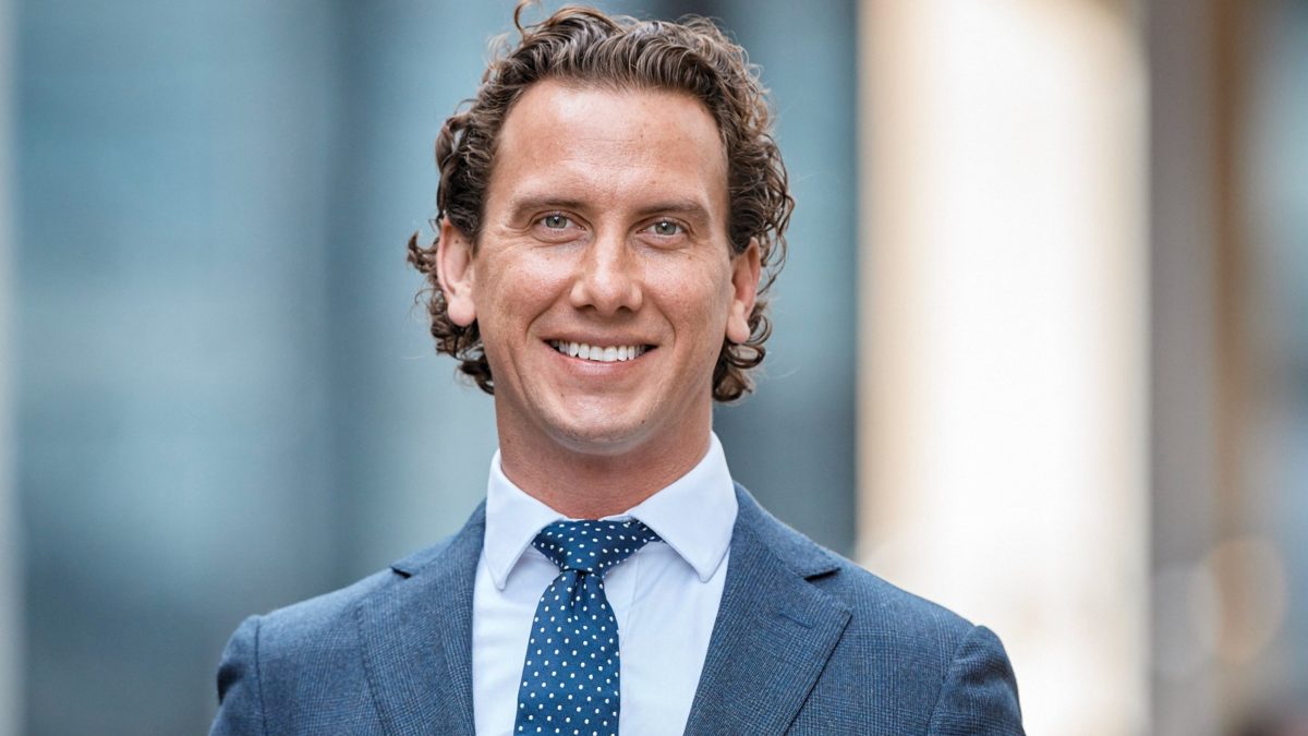 Portrait of Adam Lund, analyst, head of trading & co-founder, Spheria Asset Management.