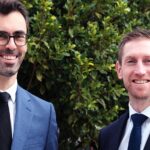 Portrait of Discovery Fund portfolio managers Mark Devcich and Chris Bainbridge